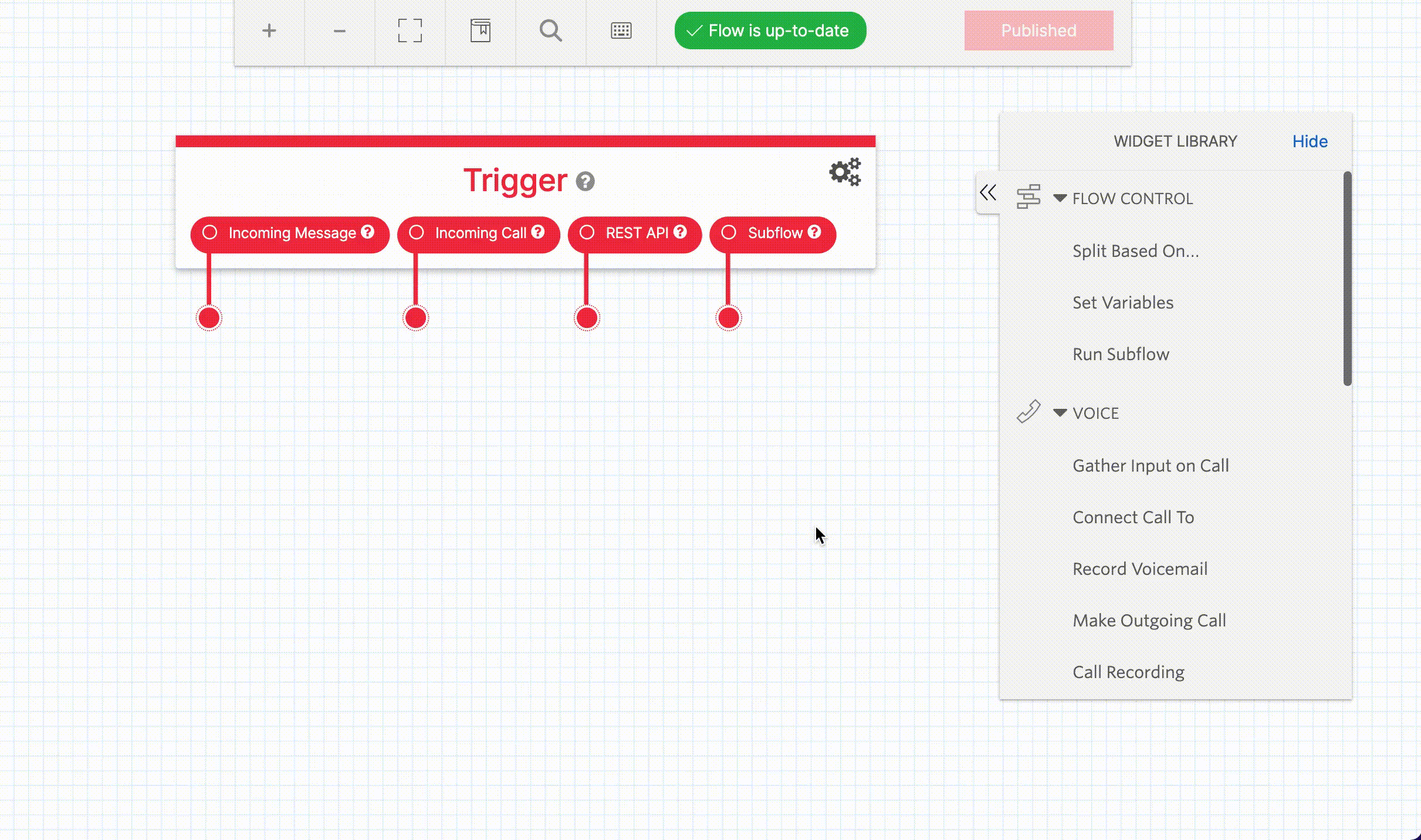 Add Widget.
