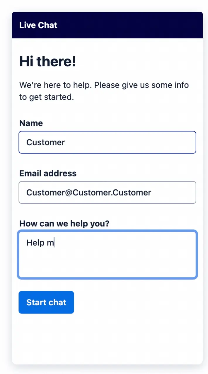 Message flow trigger.