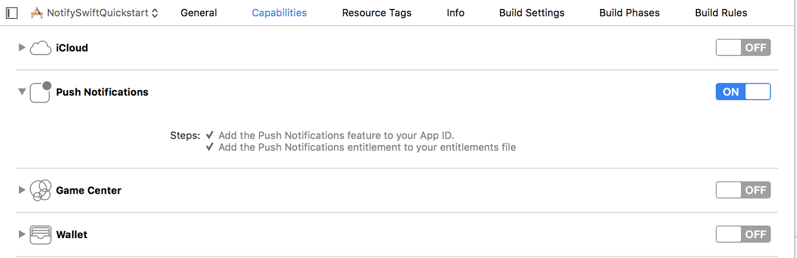 Enable push notifications.