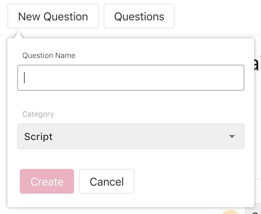 new question.
