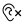 Monitor icon with a diagonal line indicating off status.